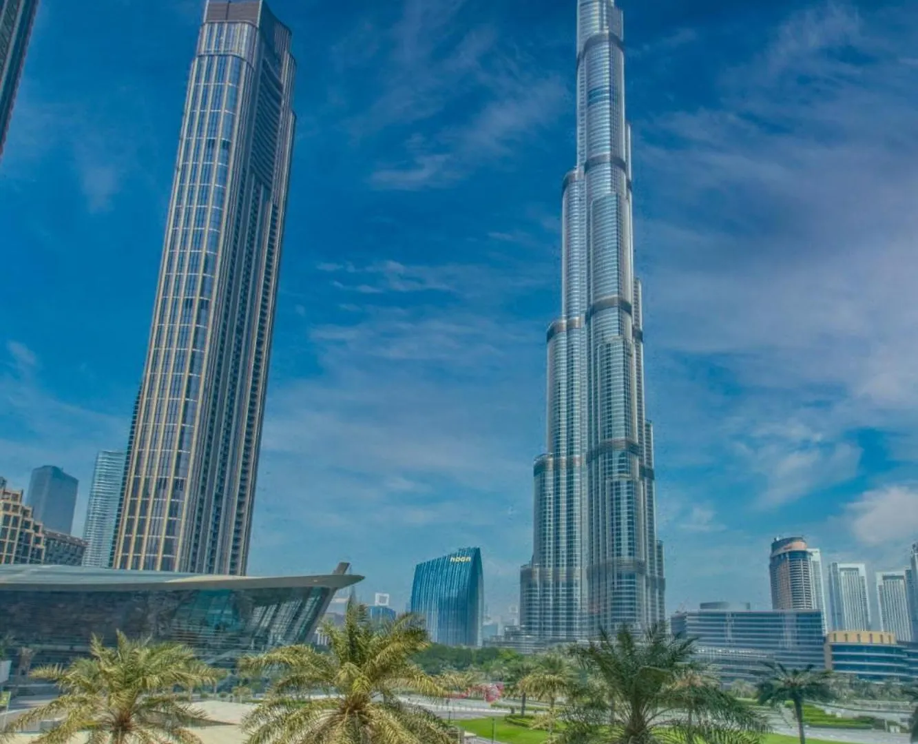 Elegant 1-Bedroom Apartment With Burj Khalifa View Dubai